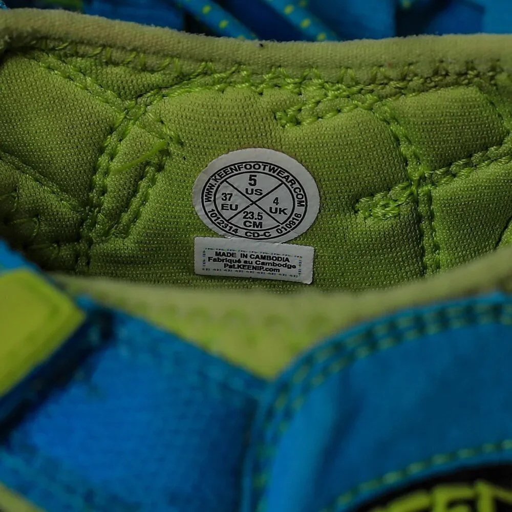 KEEN Newport H2 Water Shoes 5 Teal/green, Waterproof Non Marring adventure